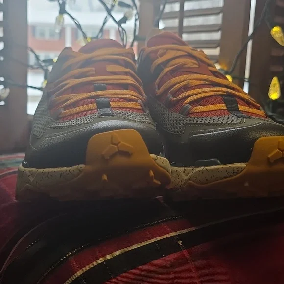 The North Face Gray and Orange Sneakers - Picture 3 of 7